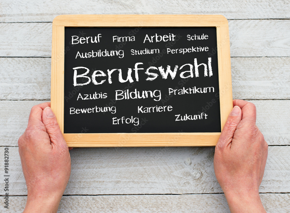 Meine Berufswahl Beruf und Arbeit StockFoto Adobe Stock