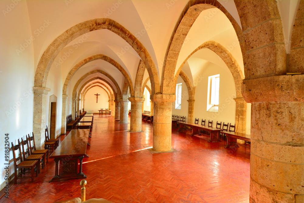 abbaye de casamari , dans le latinium, en italie 