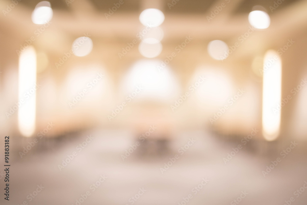 Abstract background of shopping mall, shallow depth of focus. - obrazy, fototapety, plakaty 
