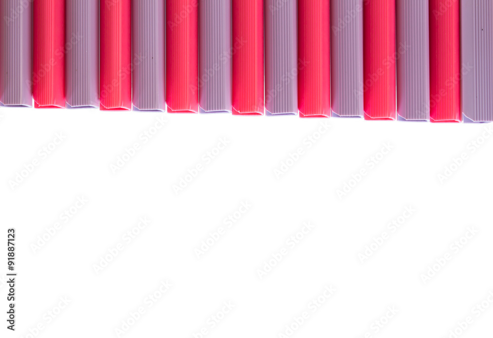 consists plastic ridge On a white background consists plastic ridge On a white background