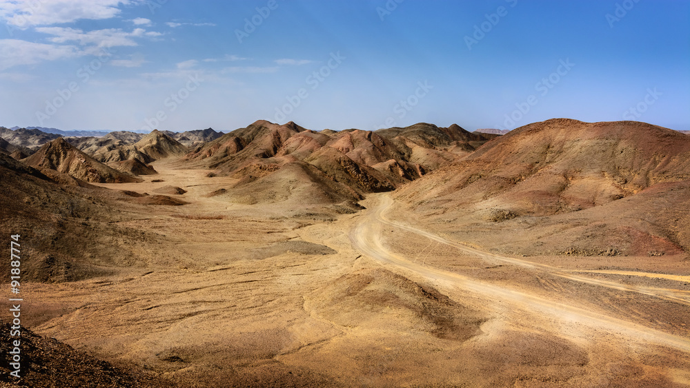 Egyptian rock desert