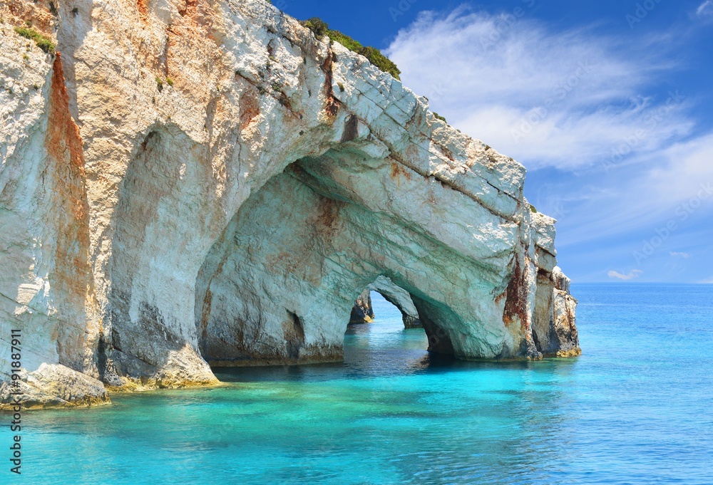 Fototapeta premium Niebieskie jaskinie