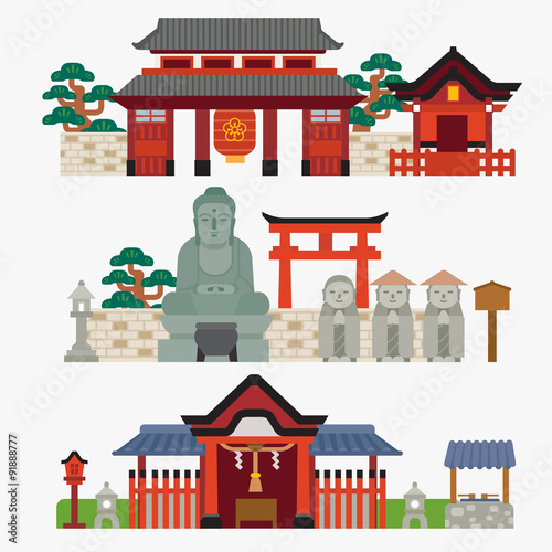 Japanese temple