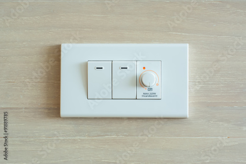 Dimmer switch and light switch