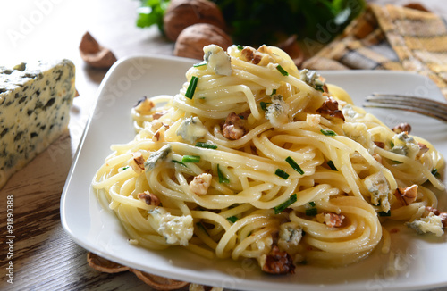 Pasta with gorgonzola