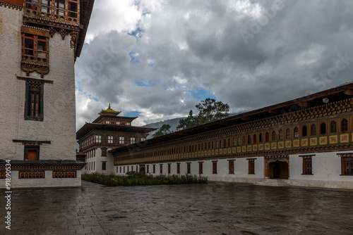 Tashi Chho Dzong Thimphu, Bhutan Sep 2015 photo