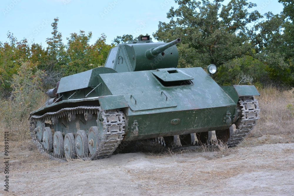 Soviet tank of period of the second world war Soviet tank of period of the second world war