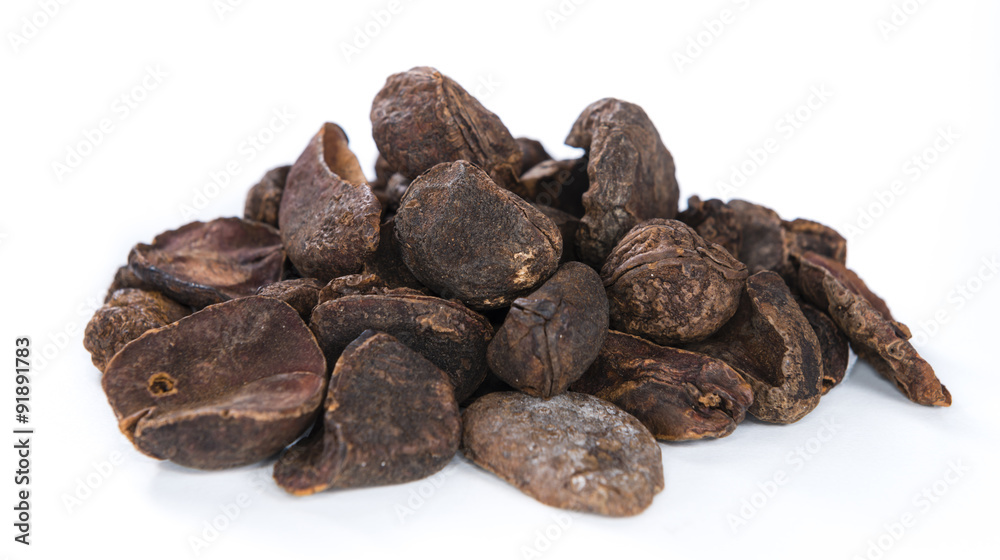 Whole Cola Nuts (isolated on white) Whole Cola Nuts (isolated on white)