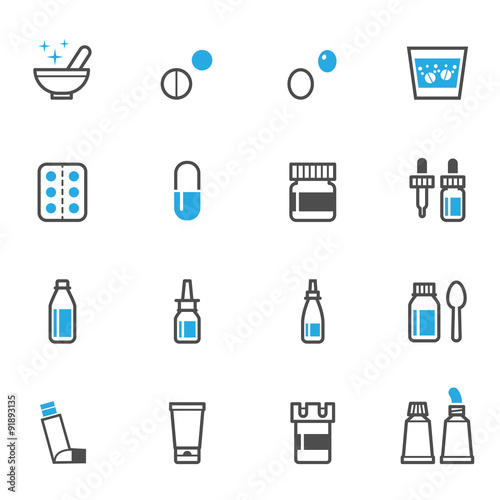 Pharmacy and Medical Icons