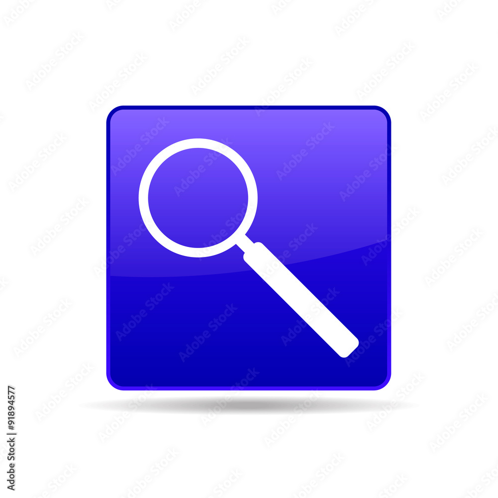 vector magnifying glass icon