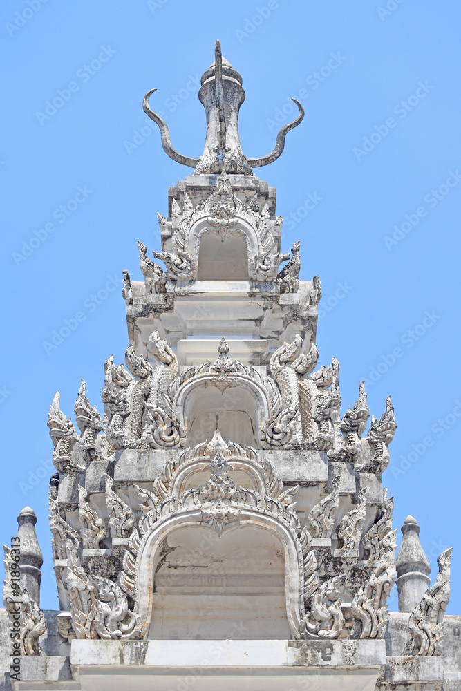 Thai temple roof detail in Thailand. public domain or treasure of Buddhism. no copyright, no name of artist appear. Thai temple roof detail in Thailand. public domain or treasure of Buddhism. no copyright, no name of artist appear.