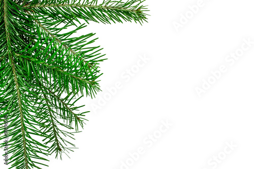 Christmas decoration isolated over white