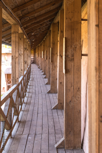 Walkway Along Fort Wall