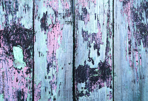 Rustic colored wood