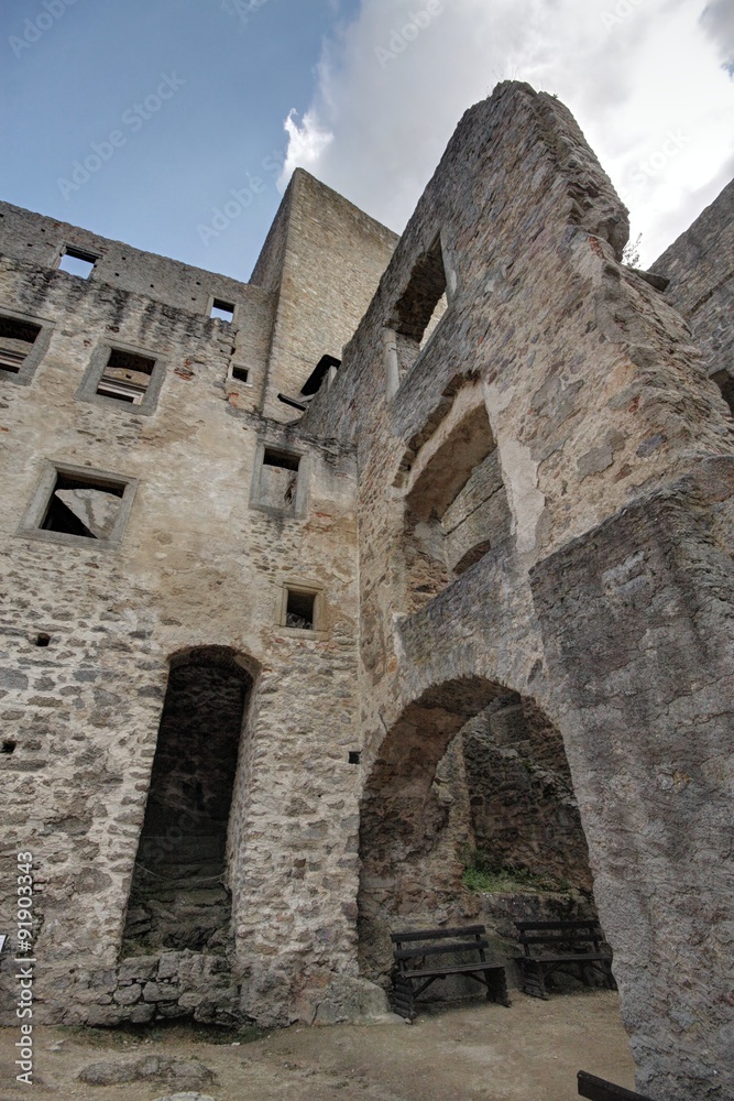 Walls of castle