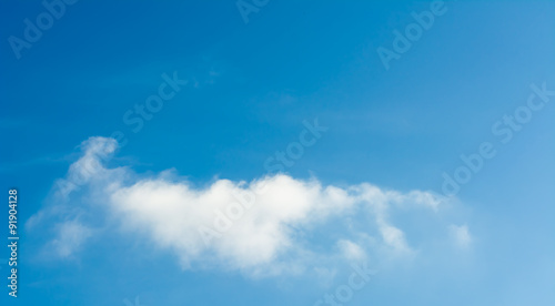 image of blue sky white clouds © coffmancmu