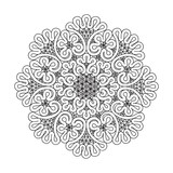 Mandala. Ethnic decorative elements. Hand drawn background. Isla