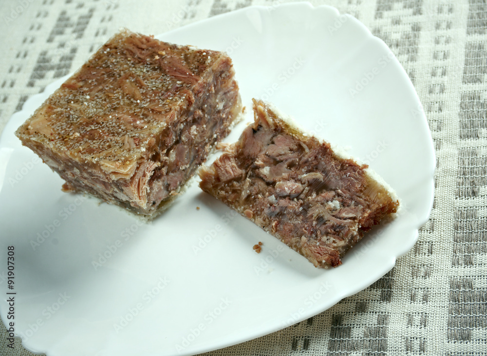 Jellied veal