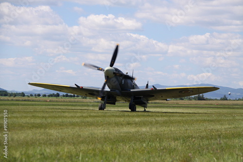 Taxiing Spitfire