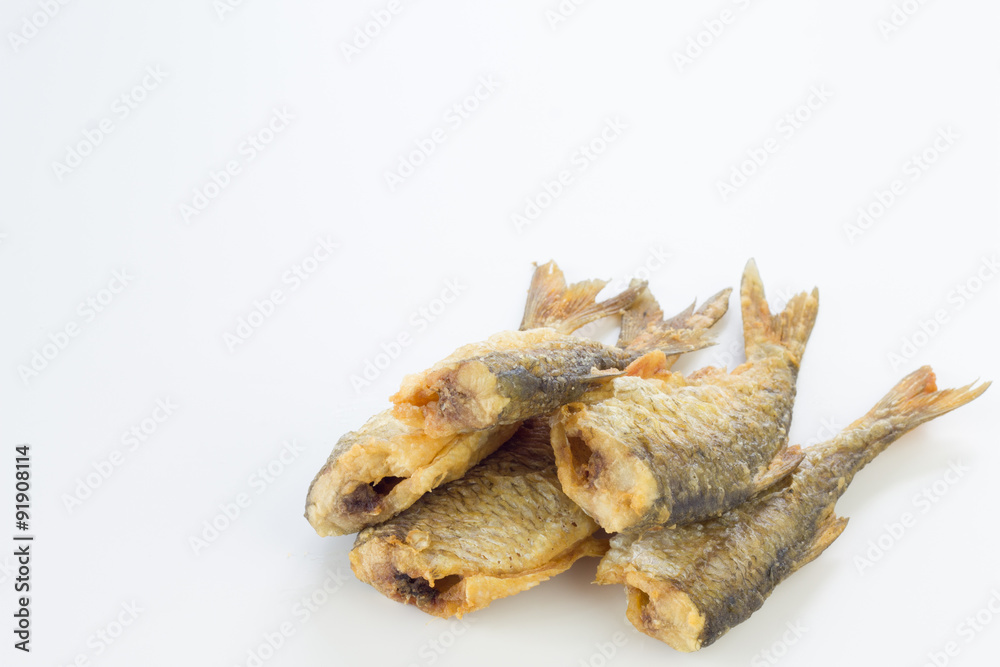 Fried roach fish. Fried roach fish.