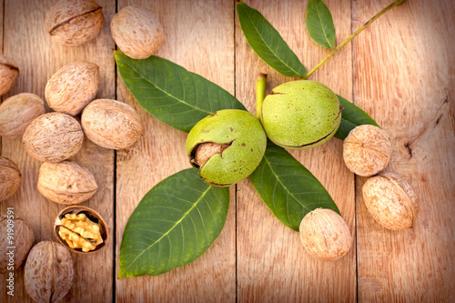 Organic walnut - nut