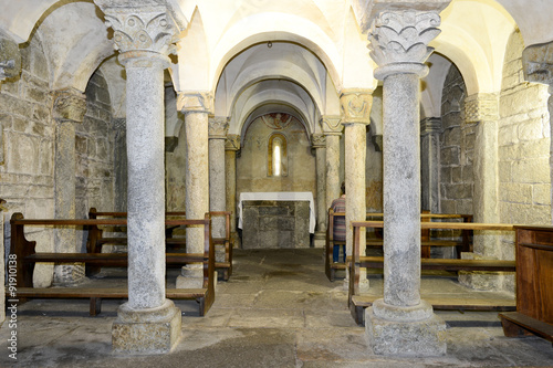 Saint Nicolao church at Giornico on Leventina valley