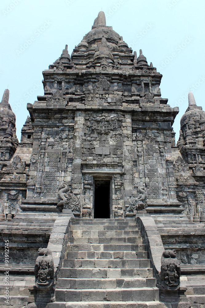 Sanctuaire bouddhiste Candi Sewu, Prambanan, yogyakarta, java, indonésie Sanctuaire bouddhiste Candi Sewu, Prambanan, yogyakarta, java, indonésie