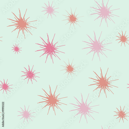 abstract pink blots