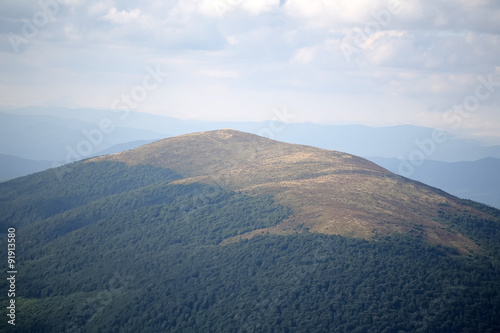 Mountains and sky