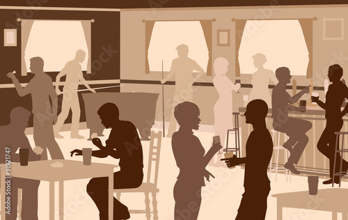 Lively pub