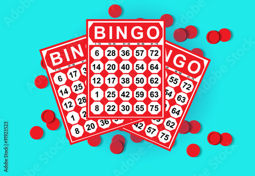 illustration of bingo card