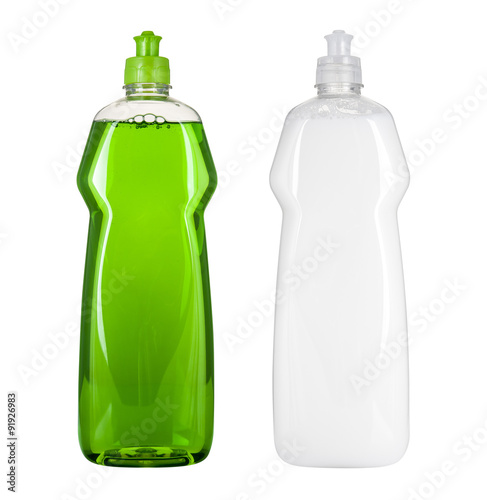 Blank dish washing liquid package