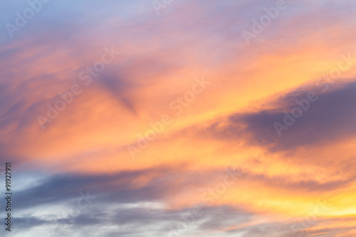 sunset sky background. © rueangrit