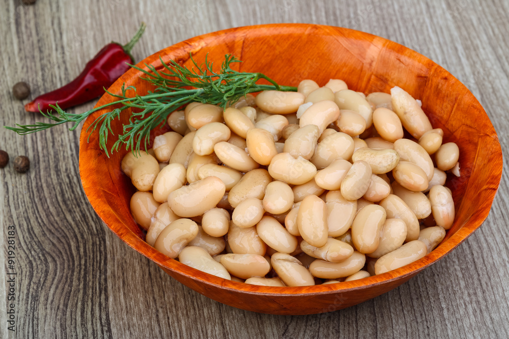 White canned beans White canned beans