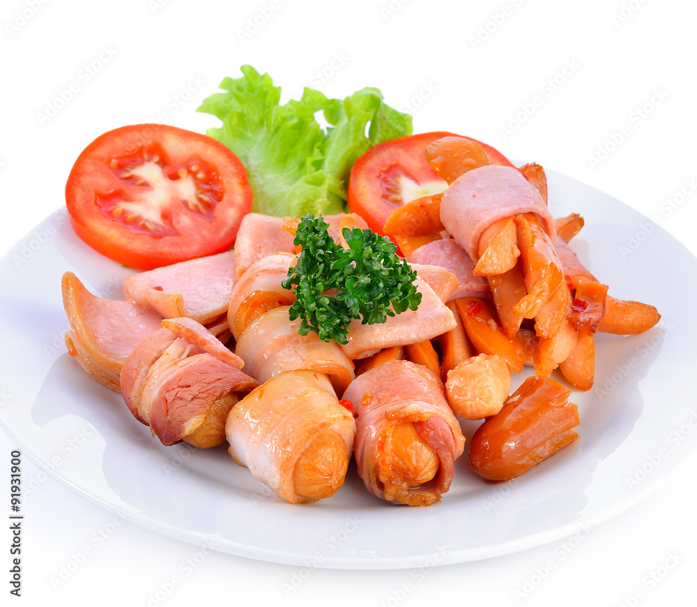 variety sausage for appetizer variety sausage for appetizer
