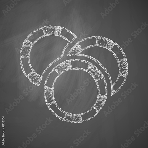 casino chips icon