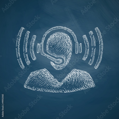 call center icon