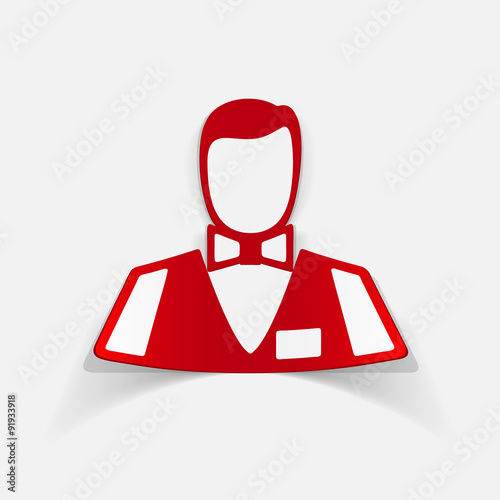 realistic design element: dealer casino