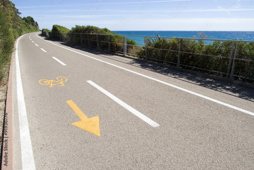 Obraz premium Bike lane