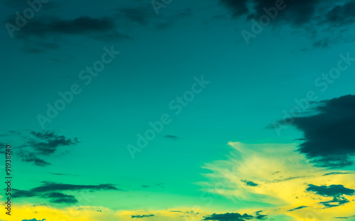 blue sky