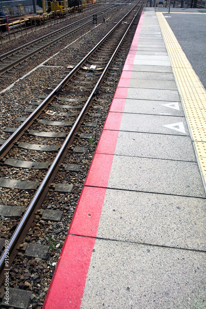 Fototapeta premium Journey of railway