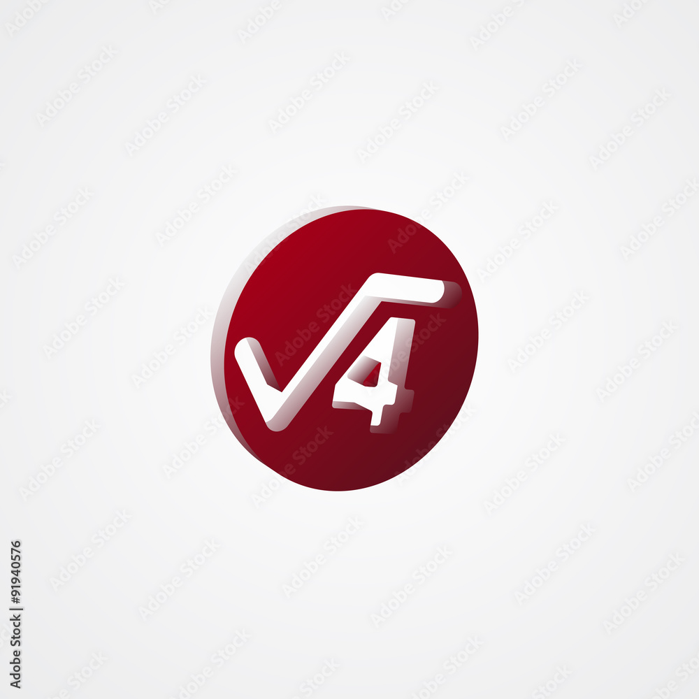 Square Root Red 3d illustration Square Root Red 3d illustration