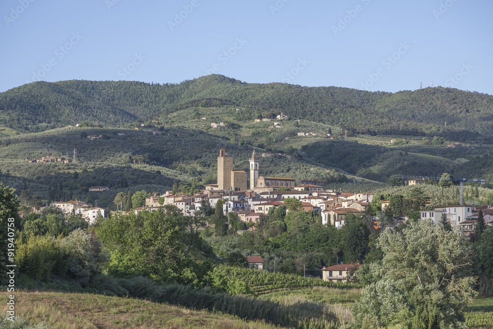 Anchiano town, district of Vinci, Tuscany, Italy, Europe
