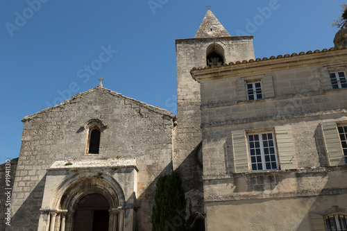 Fototapeta Naklejka Na Ścianę i Meble -  St. Vincent's church in Les Baux de Provence, France