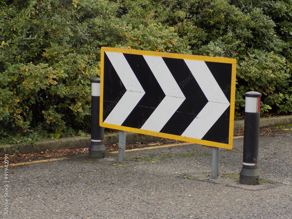 chicane Stock Photo Adobe Stock