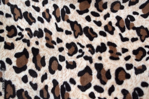 Leopard fabric texture