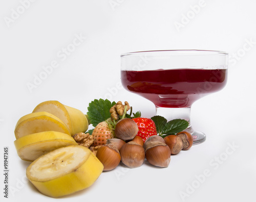 assorted fresh fruit jelly photo