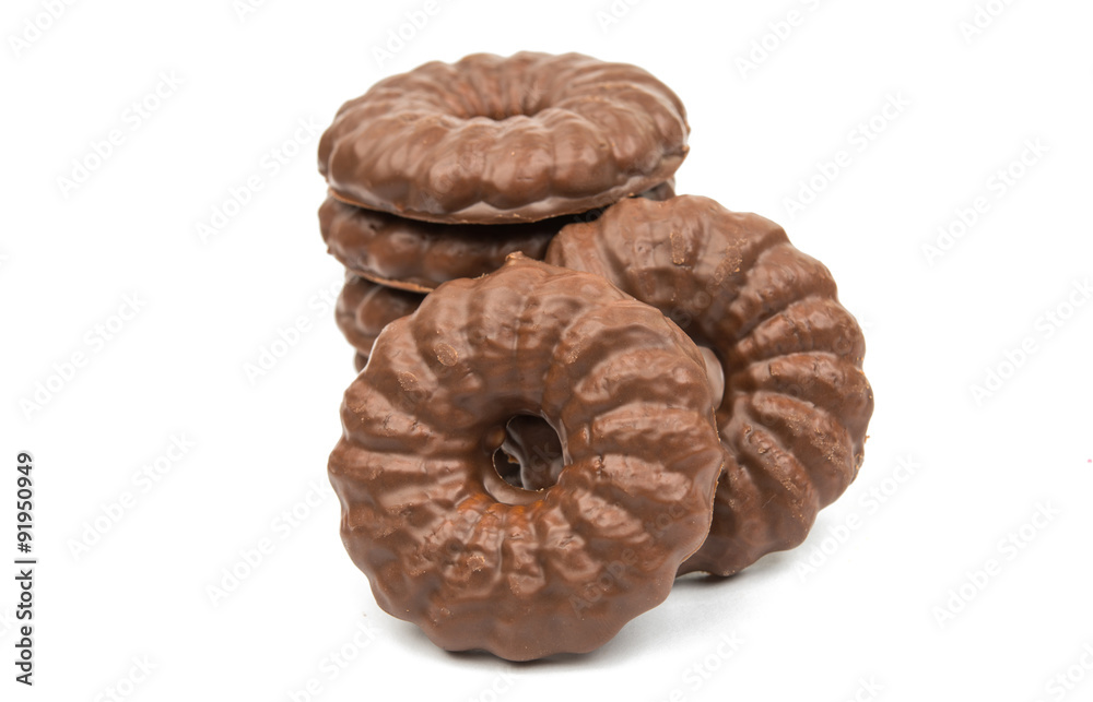Cookies chocolate rings