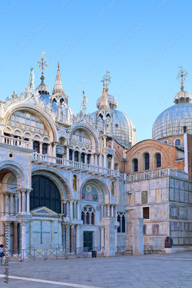 The Cathedral Basilica of Saint Mark. Venice, Italy
