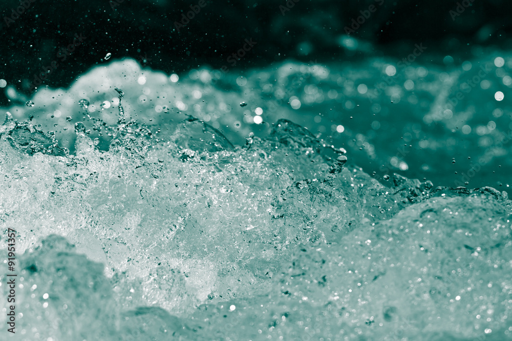 Obraz premium Background of the water spray